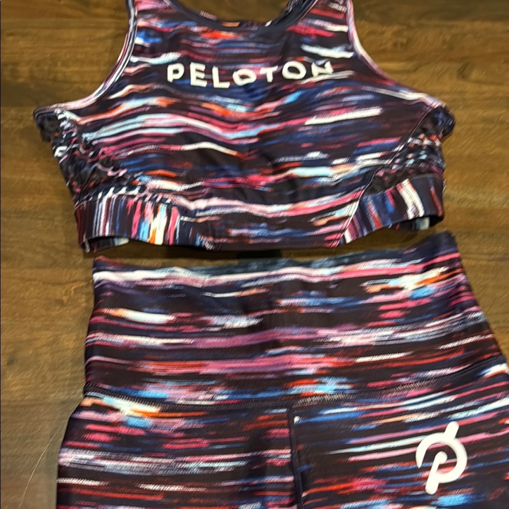 Peloton Multicolor Activewear Set